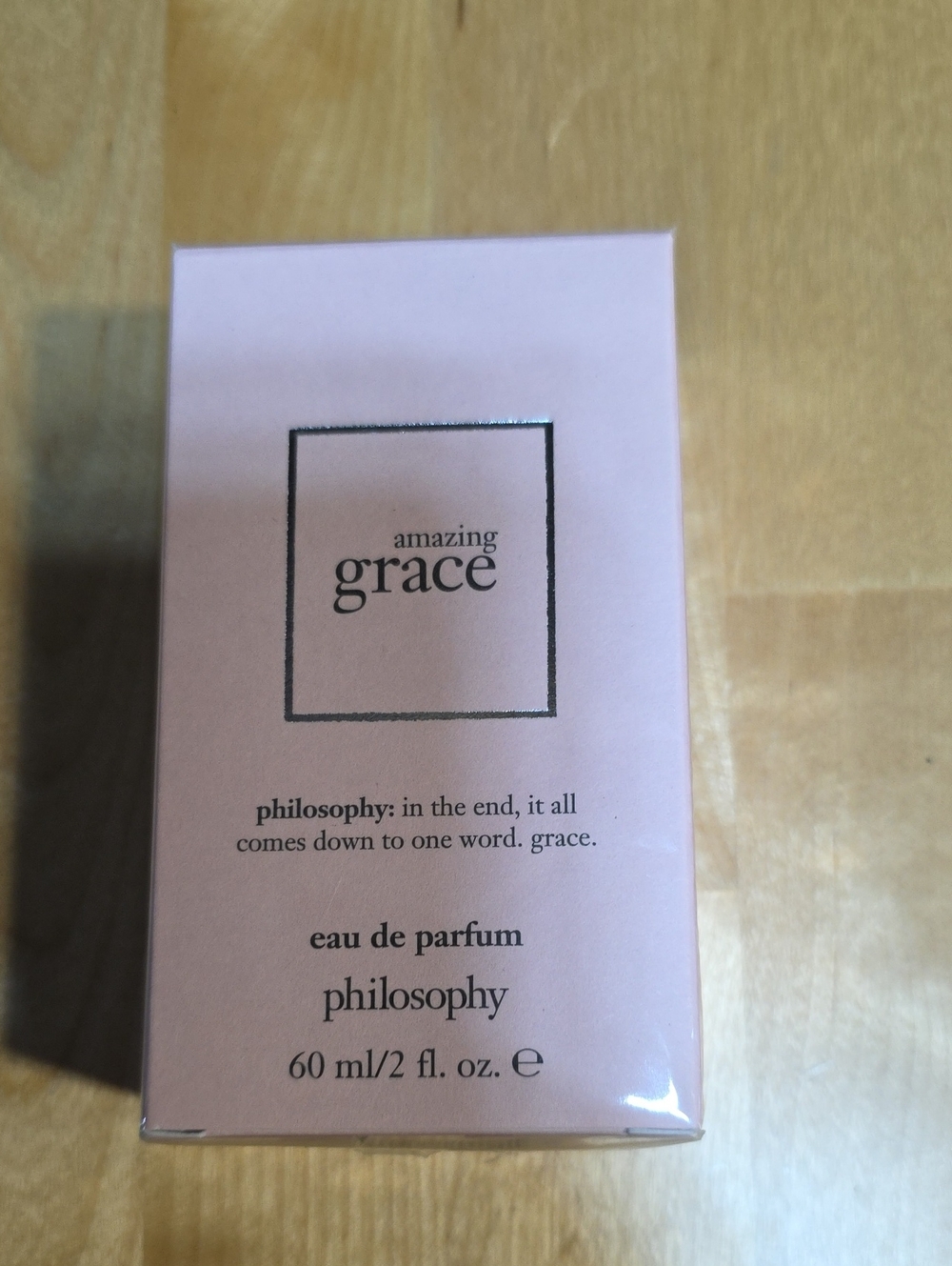 Philosophy Amazing Grace Men’s Eau de Parfum — Light Pink Bottle
